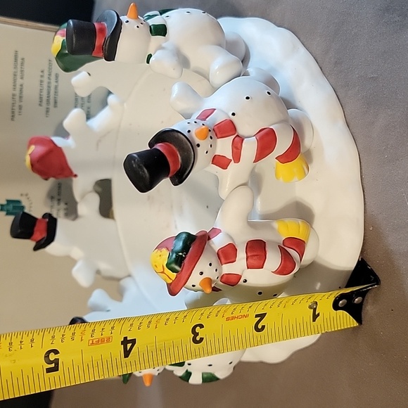 Partylite Frolicking Frostys Candle Holder - Picture 6 of 7